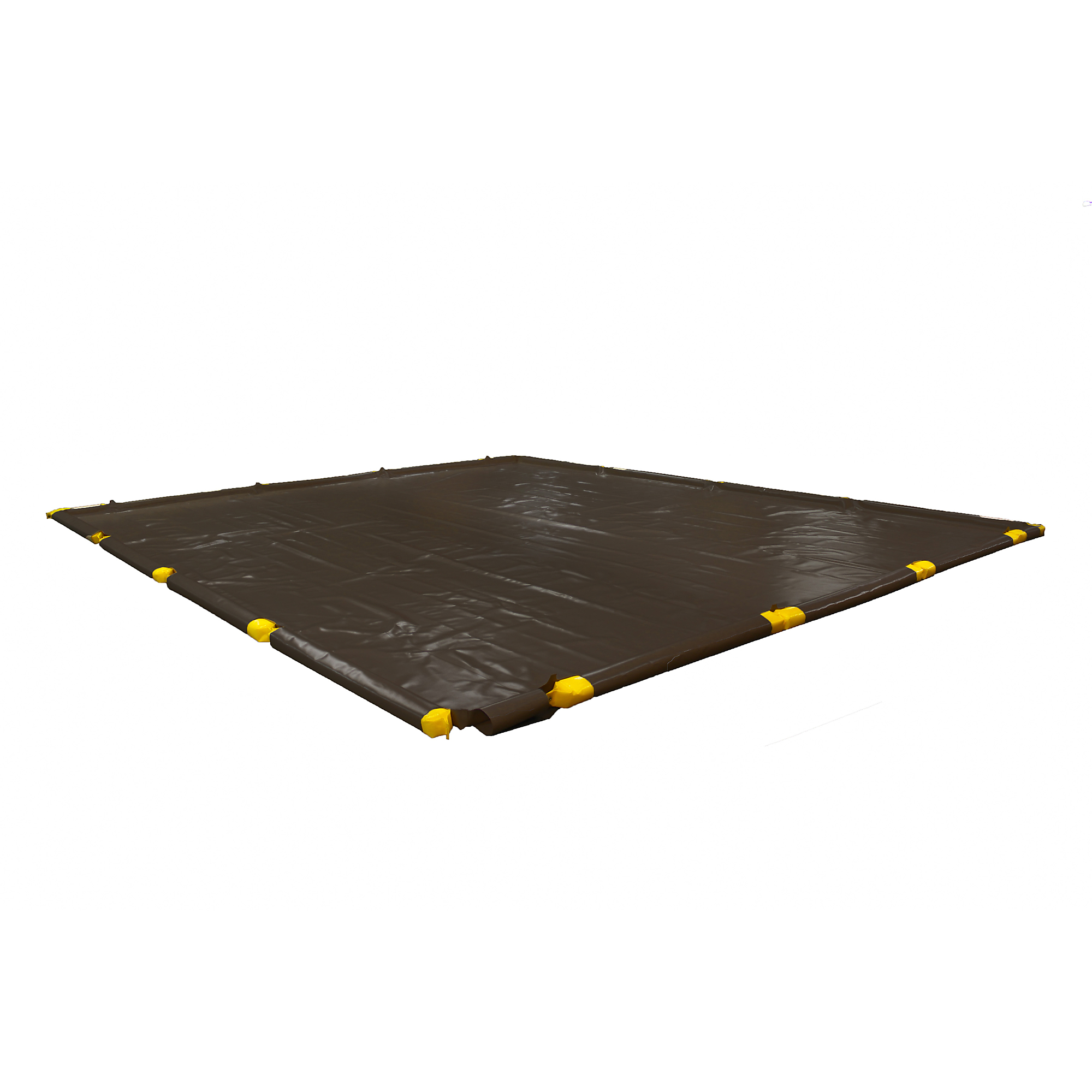 Eagle SpillNEST Spill Containment Berm — 12ft. x 21ft. x 4.5in., 707-Gallon Capacity, Economy Design, Black, Model# T8202BK